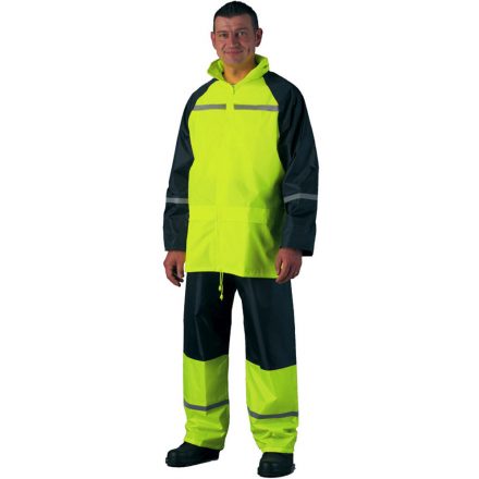 COVERGUARD 50712 FLUO ESŐRUHA FÉNYVISSZAVERŐ CSÍKKAL, SÁRGA_XL