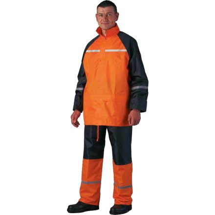 COVERGUARD 50733 FLUO ESŐRUHA FÉNYVISSZAVERŐ CSÍKKAL, NARANCS_XXL