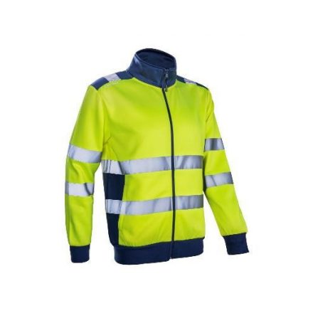 COVERGUARD 5GOK1600XL ÚJ! GOKKAN HI-VIZ SÁRGA CIPZÁRAS PULÓVER_XL