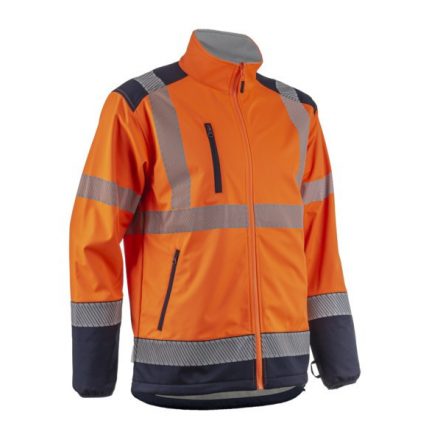 COVERGUARD 5KAS17000L ÚJ! KAZAN KOMBINÁLHATÓ HI-VIZ NARANCS SOFTSHELL FELSŐ_L