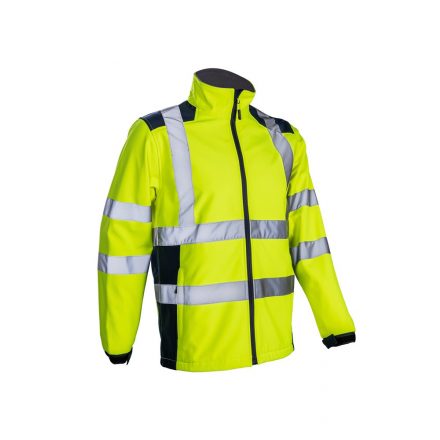 COVERGUARD 5KPA16000L ÚJ! KANPA HI-VIZ SÁRGA SOFTSHELL DZSEKI_L