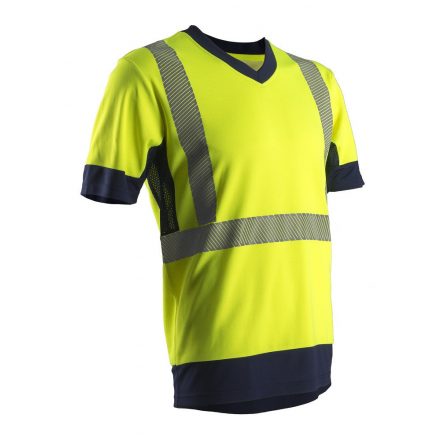 COVERGUARD 7KOMYL KOMO HI-VIZ SÁRGA RÖVID UJJÚ PÓLÓ_L