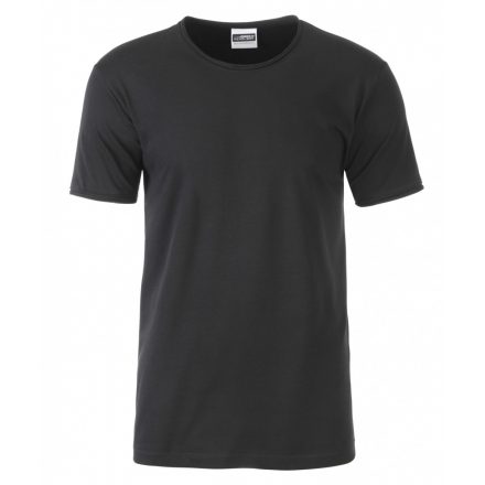 James&Nicholson J&N biopamut póló 8002 black 3XL