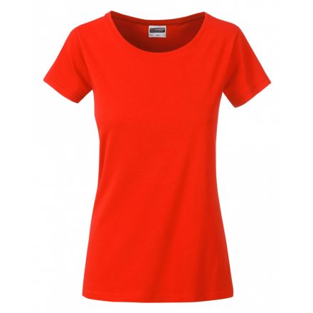 James&Nicholson J&N Ladies' Basic-T kereknyakú póló 8007 grenadine XL