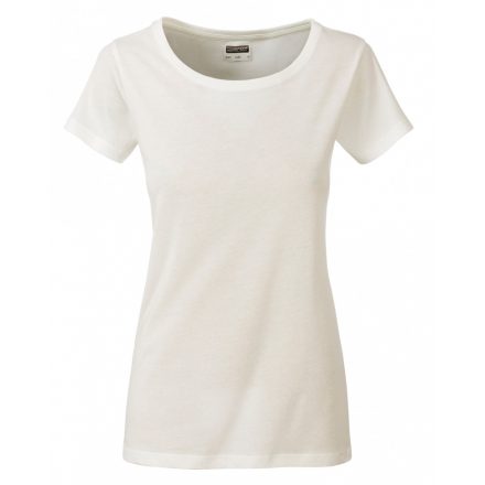 James&Nicholson J&N Ladies' Basic-T kereknyakú póló 8007 natural XXL