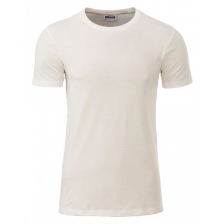 James&Nicholson J&N Men's Basic-T kereknyakú póló 8008 natural 3XL