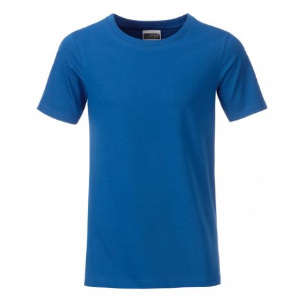 James&Nicholson J&N Boys' Basic-T kereknyakú póló 8008B royal XXL