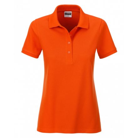 James&Nicholson J&N Ladies' Basic galléros póló 8009 dark-orange L