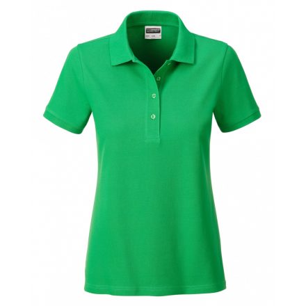 James&Nicholson J&N Ladies' Basic galléros póló 8009 fern-green XXL