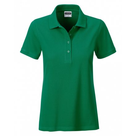 James&Nicholson J&N Ladies' Basic galléros póló 8009 Irish-green XXL