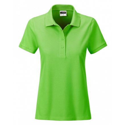 James&Nicholson J&N Ladies' Basic galléros póló 8009 lime-green XXL