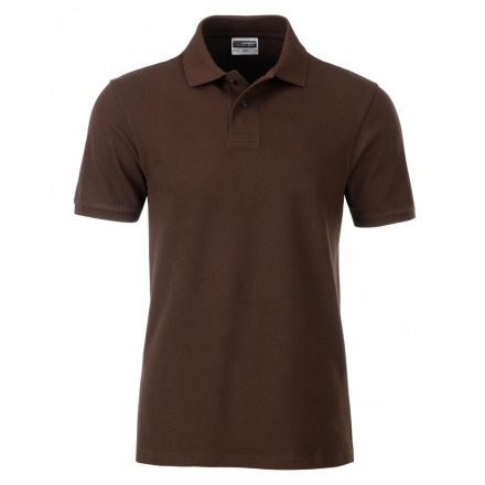 James&Nicholson J&N Men's Basic galléros póló 8010 brown 3XL