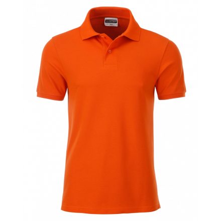 James&Nicholson J&N Men's Basic galléros póló 8010 dark-orange 3XL