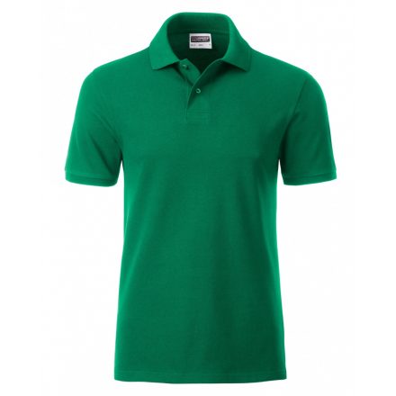 James&Nicholson J&N Men's Basic galléros póló 8010 irish-green 3XL