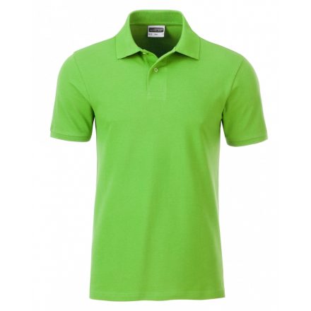 James&Nicholson J&N Men's Basic galléros póló 8010 lime-green L