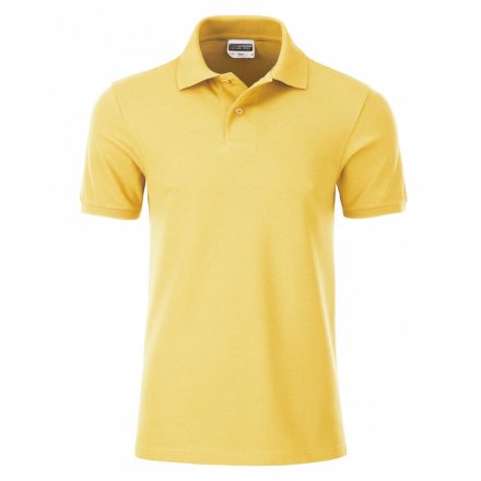 James&Nicholson J&N Men's Basic galléros póló 8010 light-yellow 3XL