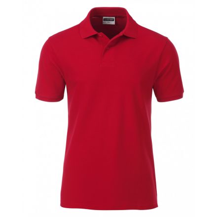 James&Nicholson J&N Men's Basic galléros póló 8010 red 3XL