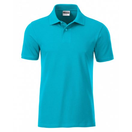 James&Nicholson J&N Men's Basic galléros póló 8010 turquoise 3XL