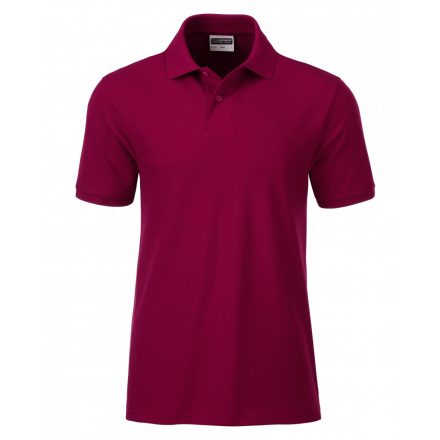 James&Nicholson J&N Men's Basic galléros póló 8010 wine 3XL