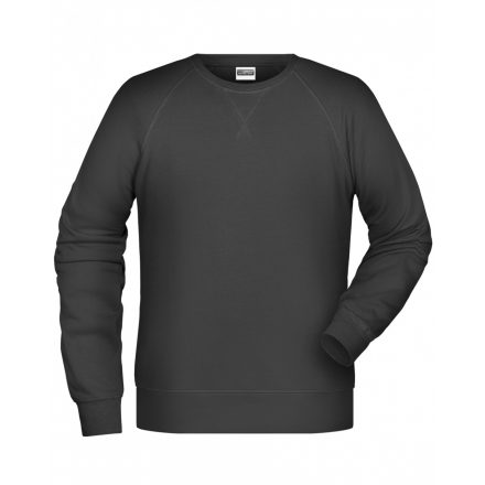 James&Nicholson Biopamut pulóver 8022 black 3XL