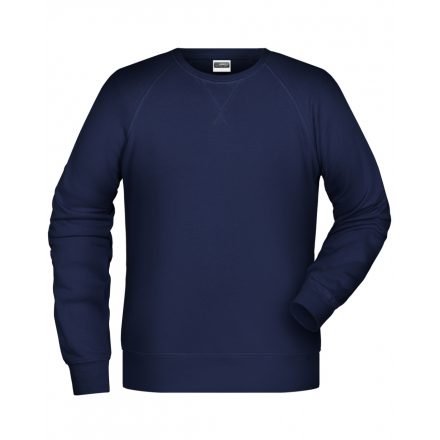 James&Nicholson Biopamut pulóver 8022 navy 3XL