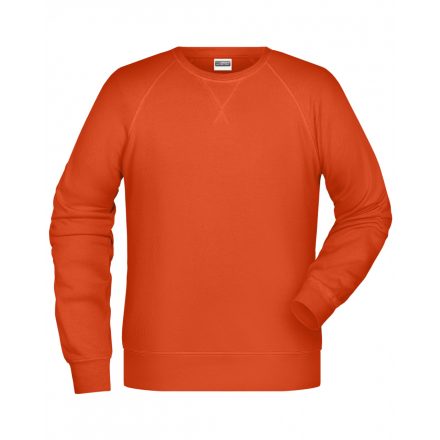 James&Nicholson Biopamut pulóver 8022 orange 3XL