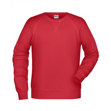 James&Nicholson Biopamut pulóver 8022 red 3XL