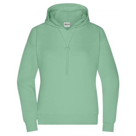 James&Nicholson Ladies' Lounge kapucnis felső 8033 jade-green L