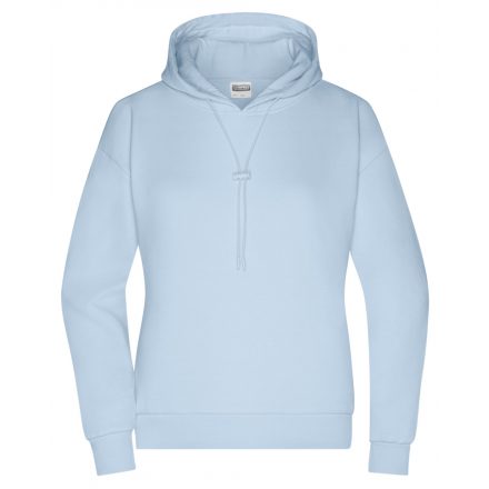 James&Nicholson Ladies' Lounge kapucnis felső 8033 light-blue L