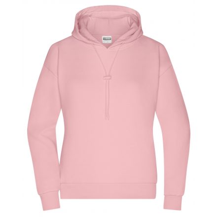 James&Nicholson Ladies' Lounge kapucnis felső 8033 soft-pink XL