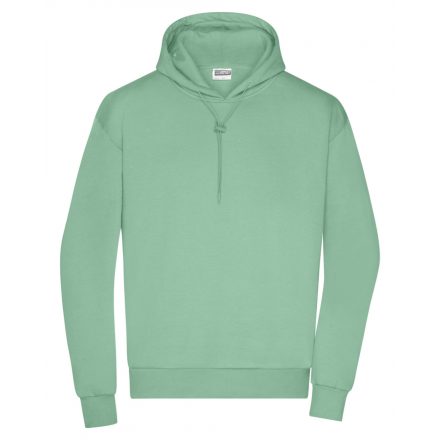 James&Nicholson Men's Lounge kapucnis pulóver 8034 jade-green 3XL