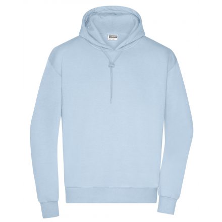 James&Nicholson Men's Lounge kapucnis pulóver 8034 light-blue 3XL