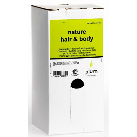 PLUM NATURE HAIR&BODY TUSFÜRDŐ ÉS SAMPON 1,4