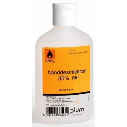 PLUM DISINFECTOR 85% HIGIÉNÉS KÉZFERTŐTLENÍTŐSZER 120ML