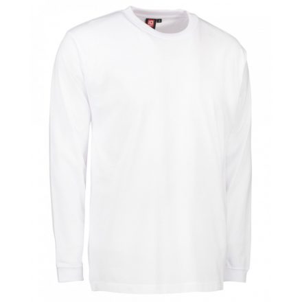 ID Identity Men's PRO Wear T-shirt, LSL ID-0311 white XS-6XL