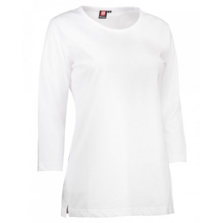 ID Identity Ladies' PRO Wear T-shirt, 3/4 sleeved ID-0313 white S-6XL