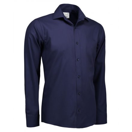 Seven Seas Men's Fine Twill hosszú ujjú ing ID-SS30 navy L