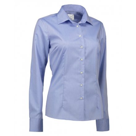 Seven Seas Ladies' Fine Twill modern fit blúz ID-SS720 light-blue 3XL