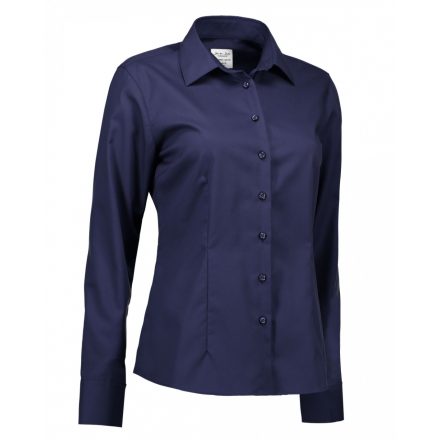 Seven Seas Ladies' Fine Twill modern fit blúz ID-SS720 navy 3XL