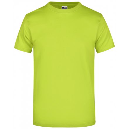 James&Nicholson Round-T-Medium kereknyakú póló JN001 acid-yellow   élénk sárga XL