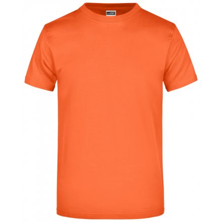 James&Nicholson Round-T-Medium kereknyakú póló JN001 dark-orange L