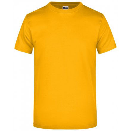 James&Nicholson Round-T-Medium kereknyakú póló JN001 gold-yellow L