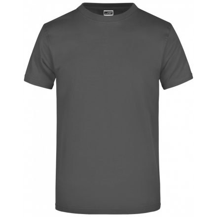 James&Nicholson Round-T-Medium kereknyakú póló JN001 graphite XXL