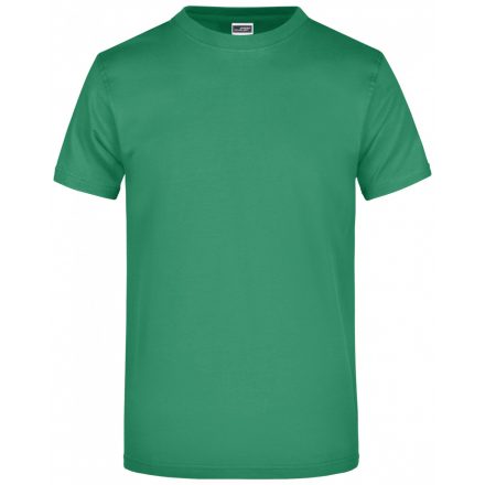 James&Nicholson Round-T-Medium kereknyakú póló JN001 irish-green L