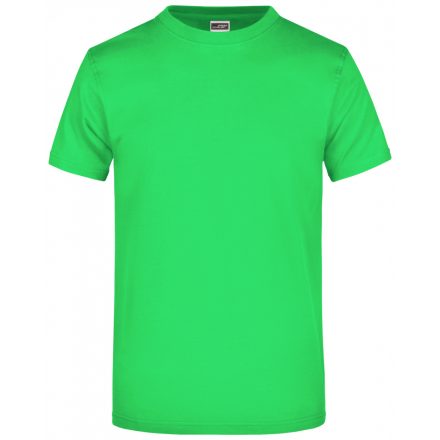 James&Nicholson Round-T-Medium kereknyakú póló JN001 lime-green L