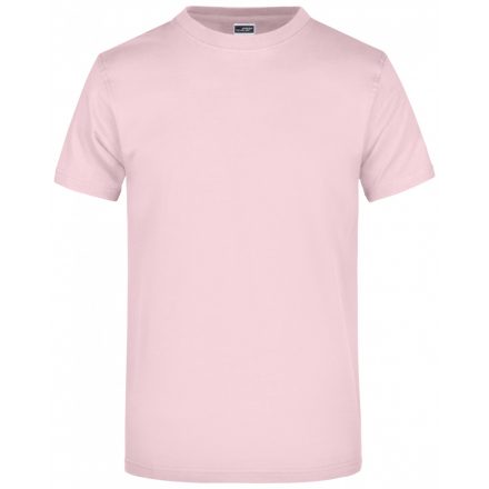 James&Nicholson Round-T-Medium kereknyakú póló JN001 rose L