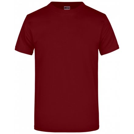 James&Nicholson Round-T-Medium kereknyakú póló JN001 wine S