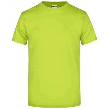 James&Nicholson Round-T Heavy kereknyakú póló JN002 acid-yellow   élénk sárga 3XL