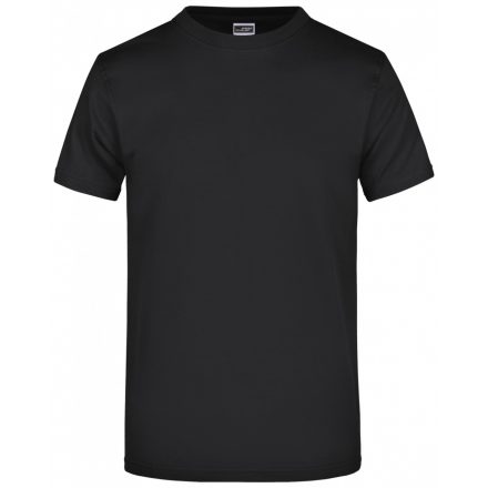 James&Nicholson Round-T Heavy kereknyakú póló JN002 black 3XL