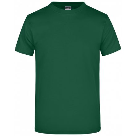 James&Nicholson Round-T Heavy kereknyakú póló JN002 dark-green 3XL